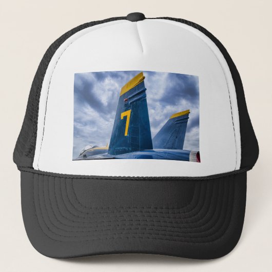 Blauer Engel Luky #7 Truckerkappe (Vorderseite)