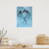 Blauer Engel Poster (Küche)