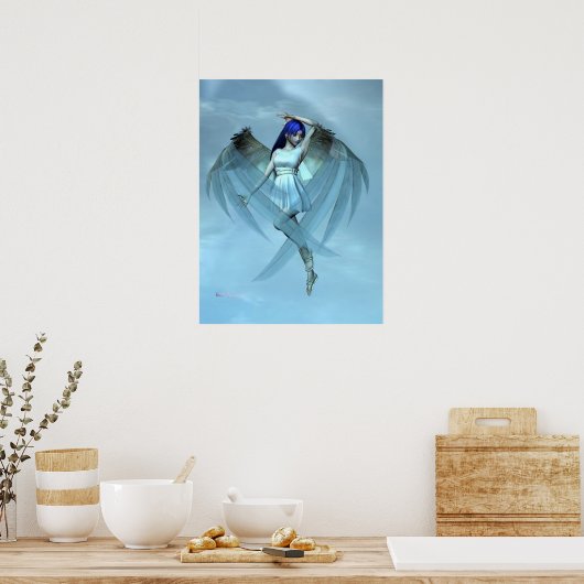 Blauer Engel Poster (Küche)