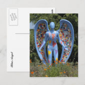 Blauer Engel Postkarte (Vorne/Hinten)