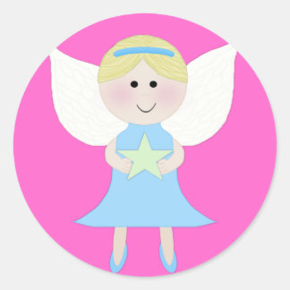 Blauer Engel Runder Aufkleber