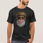 Blauer Engel Weihnachtsmann T-Shirt (Vorderseite)