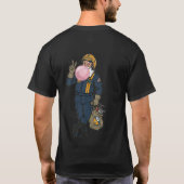 Blauer Engel Weihnachtsmann T-Shirt (Rückseite)