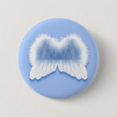 Blauer Engel Wings 2 ¼ Zoll-runden Knopf Button (Vorderseite)