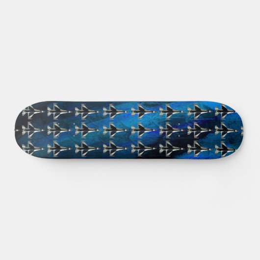 Blauer Engels-Kampfflugzeuge Skateboard (Horizontal)