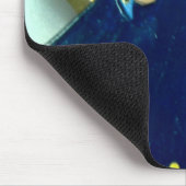 Blauer Engels-Verzierung I Mousepad (Ecke)