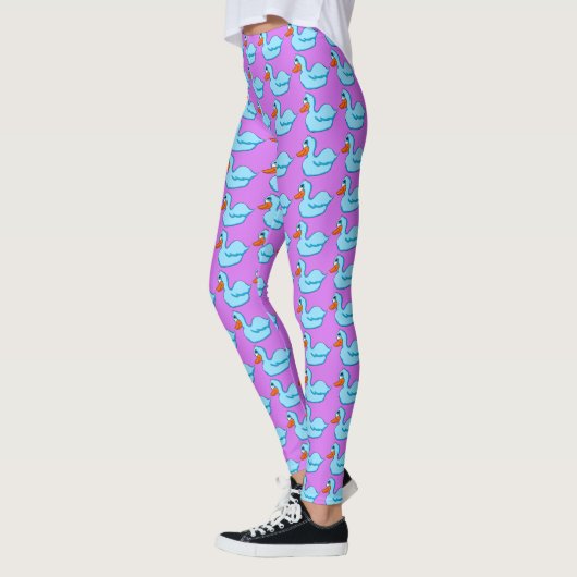 Blauer Ente Leggings (Links)