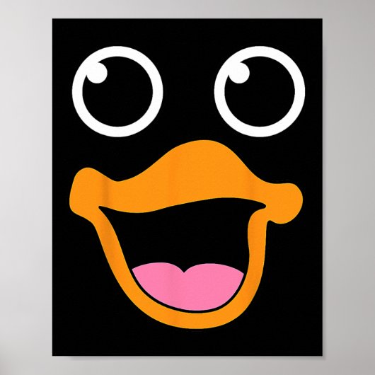 Blauer Entenkostüm Halloween-Tierkostüm für Kinder Poster (Vorne)