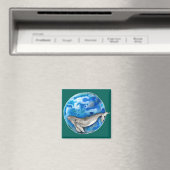 Blauer Erdwal Magnet (In Situ (Geschirrspüler))