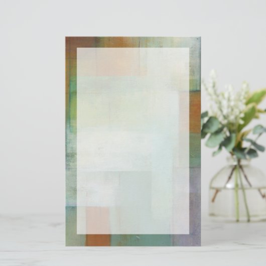 Blauer Essence II Briefpapier (Stehend Vorderseite)