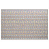 Blauer ethnischer Elefant-Stammes- Muster Stoff (Fat Quarter (45,7 x 55,9 cm))