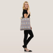 Blauer ethnischer Elefant-Stammes- Muster Tasche (Am Model)