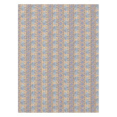 Blauer ethnischer Elefant-Stammes- Muster Tischdecke (Vorderseite)