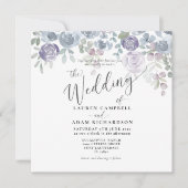 Blauer Eukalyptus-Hochzeitsempfang (Vorderseite)