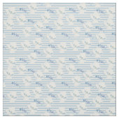 Blauer Eukalyptus Stoff (Muster)