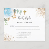 Blauer Eukalyptus-Taufe (Vorderseite)