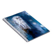 Blauer Eule Notizblock (Rechte Seite)