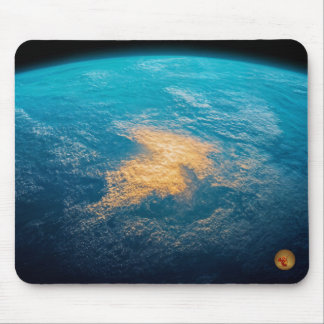 Blauer Exoplaneten-Mauspad Mousepad