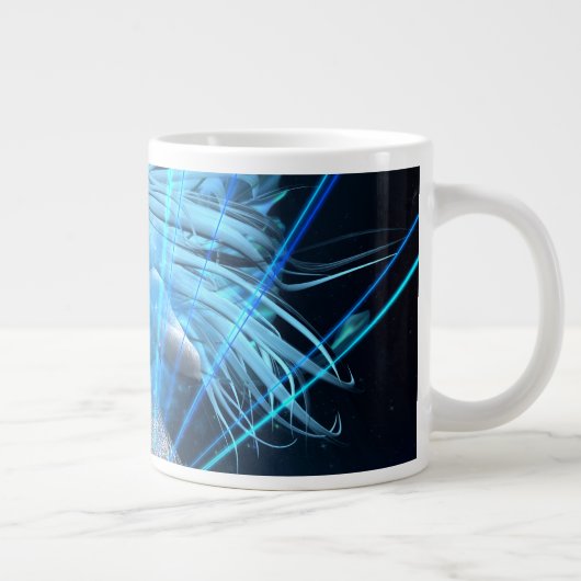 Blauer Fairy In der Vortex Jumbo Tasse 20oz - edit (Rechts)