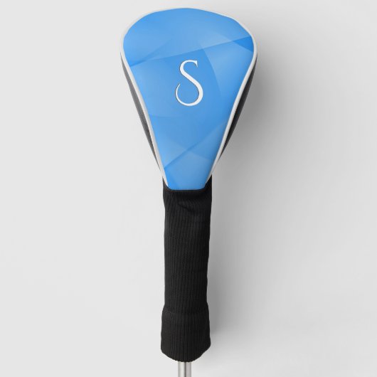 Blauer Falten, anfänglich empfindlich Golf Headcover (Vorderseite)