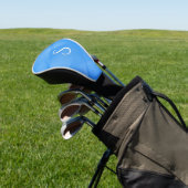 Blauer Falten, anfänglich empfindlich Golf Headcover (In SItu)