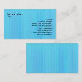 Blauer Farbstoff Visitenkarte (Vorne/Hinten)