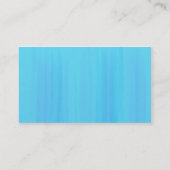 Blauer Farbstoff Visitenkarte (Rückseite)