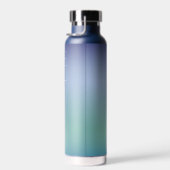 Blauer Farbton mit Extravaganter Texterfrischung Trinkflasche (Rechts)