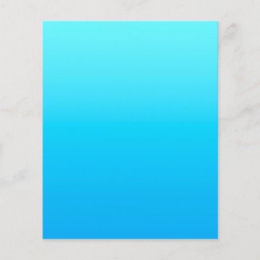 Blauer Farbverlauf Flyer (Vorne)