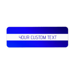 Blauer Farbverlauf und bearbeitbarer Text auf weiß