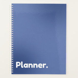 Blauer Farbverlauf undatiert Planer