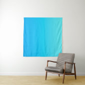 Blauer Farbverlauf Wandteppich (Beispiel (Horizontal))