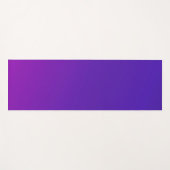 blauer Farbverlauf Yogamatte (Vorderseite (Horizontal))