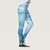 Blauer Fellprint Leggings (Rechts)