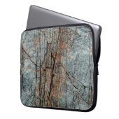 Blauer Felsen Laptopschutzhülle (Vorderseite Links)