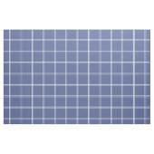 Blauer Fensterbereich Kariert Stoff (Fat Quarter (45,7 x 55,9 cm))