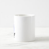 Blauer Feuerbecher Kaffeetasse (Mittel)