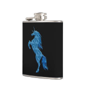 Blauer Feuerlöschlampe Flachmann (Links)