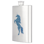 Blauer Feuerlöschlampe Flachmann (Links)