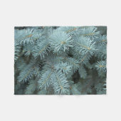 Blauer Fichtenleder Fleecedecke (Vorderseite (Horizontal))