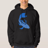 Blauer Fisch 541 Hoodie (Vorderseite)