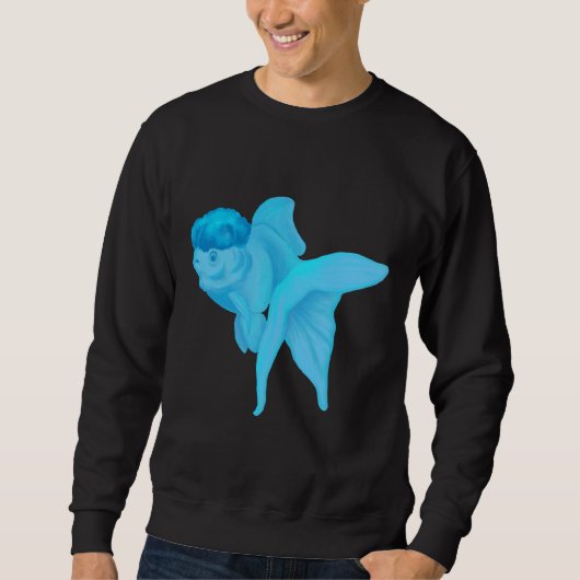 Blauer Fisch 78 Sweatshirt (Vorderseite)