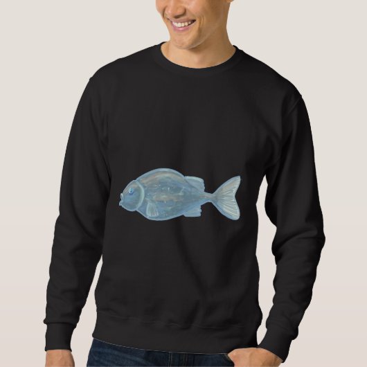 Blauer Fisch 79 Sweatshirt (Vorderseite)