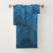 Blauer Fisch Badhandtuch Set (Insitu)