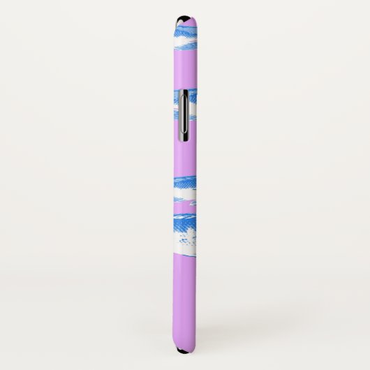 Blauer Fisch Case-Mate iPhone Hülle (Hinten/Rechts)