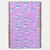 Blauer Fisch Decke (Vorderseite Vertikal)