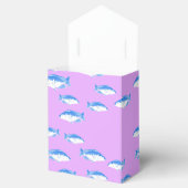 Blauer Fisch Geschenkschachtel (Geöffnet)