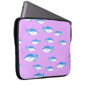 Blauer Fisch Laptopschutzhülle (Vorne Rechts)