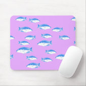 Blauer Fisch Mousepad (Mit Mouse)