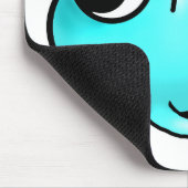 Blauer Fisch Mousepad (Ecke)
